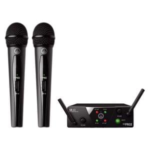 AKG WMS40 Mini Dual Vocal Set Wireless Microphone System